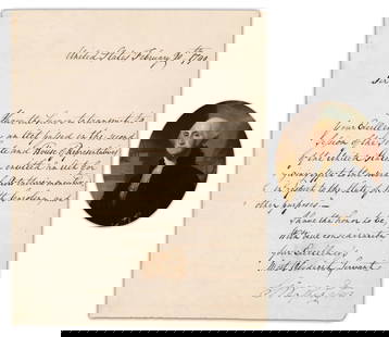 George Washington As Pres. Sends Slavery-Associated Acts about North Carolina to Governor: George WashingtonNew York, NY, February 20, 1790George Washington As Pres. Sends Slavery-Associated Acts about North Carolina to GovernorLSGEORGE WASHINGTON, Manuscript Letter Signed, to a Governor (p