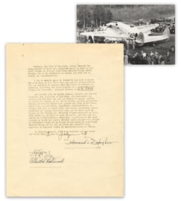 Howard Hughes TDS 3 Days Before Historic Round the World Flight