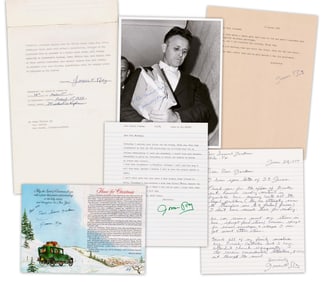 MLK Assassin James Earl Ray 6pc. Signed Archive, Many Addressed to Catholic Priest