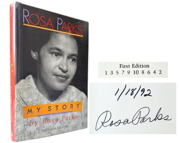 Rosa Parks Signed 1st Printing 1st Ed. of Her Memoir: "My Story" PSA LOA