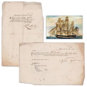 Provisioning the "Hancock" in 1776, One of the Most Successful Privateers Fitted Out in America