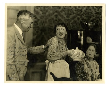 Will Rogers Signed & Inscribed Photo to Cast Member of "Ah, Wilderness!"