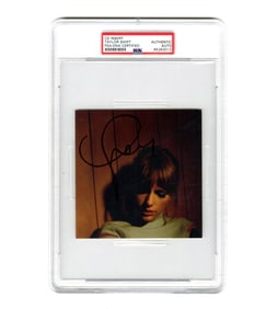 Taylor Swift Signed "Midnights" Moonstone Blue Edition CD Insert, PSA Slabbed