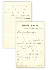 William T. Sherman Poignant ALS Mentioning Death of a Grandchild
