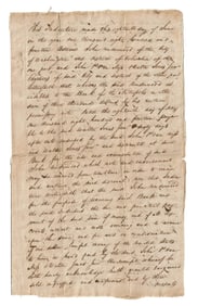William Thornton, Architect of the U.S. Capitol, 1814 Indenture Agreement