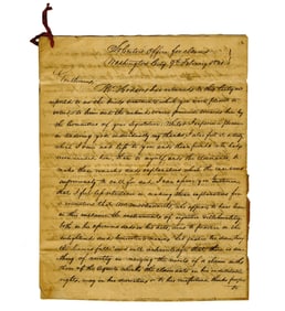 War of 1812 Military Claims Agent Argues "all men are created equal," Great Content!