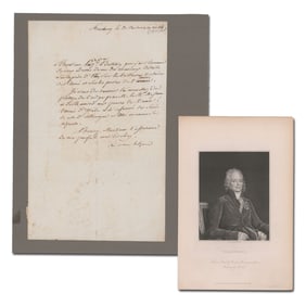 Talleyrand Signed Letter on the Victories of the French Army