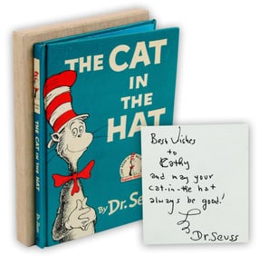 Dr. Seuss Signed & Inscribed "Cat in the Hat" To a Young Reader, Later 1967 Printing
