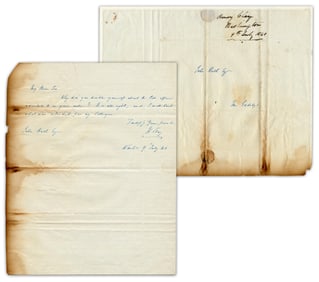 Henry Clay ALS Promising to Lobby Congressional Colleague - Great Political Content!