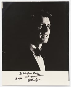 Robert F. Kennedy Signed Gelatin Silver Photo Inscribed to Puerto Rican Artist Luis Q. Chiesa