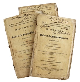 Timothy Pickering, Three Important Owned & Signed Pamphlets