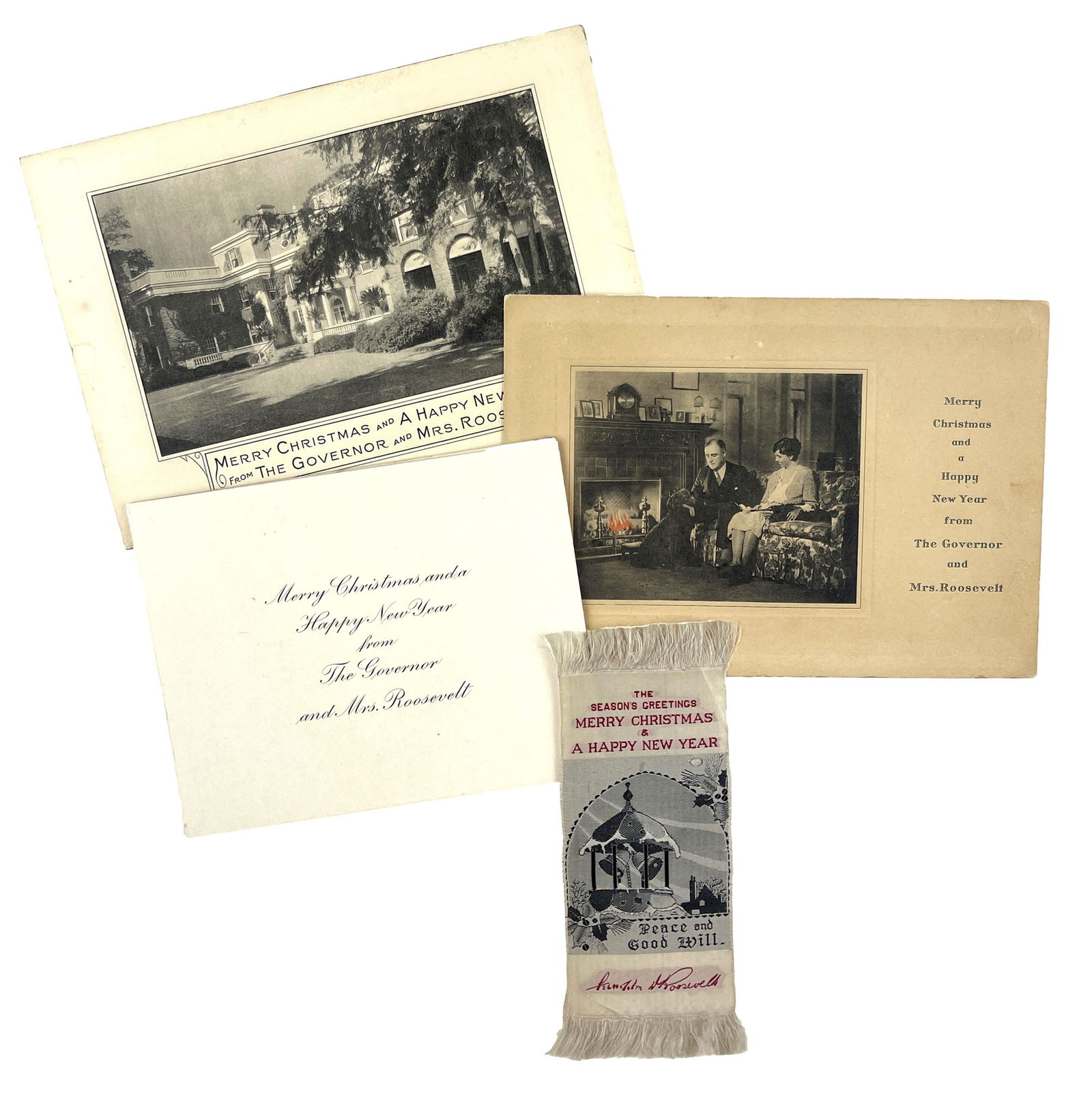 Franklin D. Roosevelt Ephemera as Governor (4) (1 of 1)