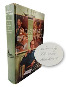 Norman Rockwell Signed 1st Ed. of His Autobiography