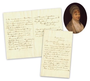 Elizabeth Fry, Prison Reformer, 3pp ALS Re: House of Refuge for Women