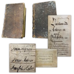 Jews & Slavery in Student Journal 1790s at Dickinson College, 400 Handwritten Pages!