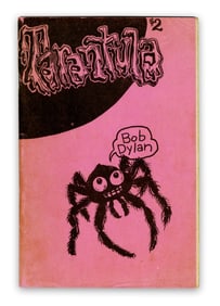 [Bob Dylan] Early Bootleg of Dylan's 'Tarantula', Printed by A.J. Weberman ca. 1968