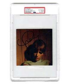Taylor Swift Signed "Midnights" Moonstone Blue Edition CD Insert, PSA Slabbed