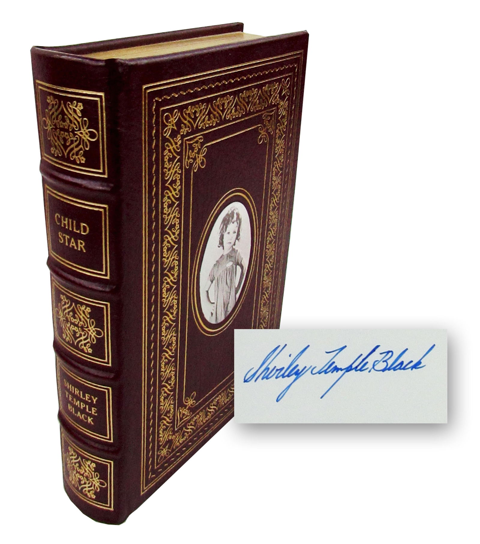 Shirley Temple Signed Collector's Edition of Her Autobiography, "Child Star" (1 of 10)