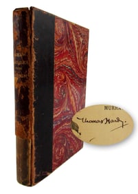 Thomas Hardy Signed Book, "Queer Stories From Truth" 3rd Series