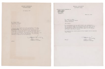 Alfred C. Kinsey Revolutionary Sexologist Two TLS During Height of His Career