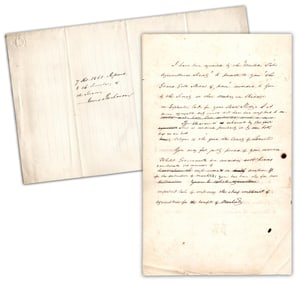 James Buchanan Senate Resolution to Treasury Secretary As Civil War Looms!