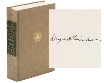 Dwight Eisenhower Signed Limited Edition of "Mandate for Change"