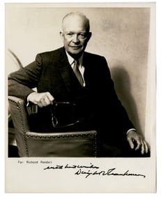 Dwight D. Eisenhower Signed Photograph