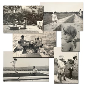 Six Vintage Photos of the Kennedy Family Enjoying the Outdoors by Camelot Photographer Mark Shaw,