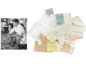 Kennedy Family Original Receipts and Ephemera, A Remarkable Assemblage!