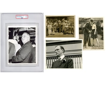 Franklin Roosevelt Type 1 & Photo Archive feat. Pershing & Smith!
