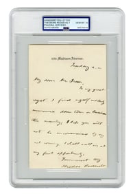 T. Roosevelt PSA GEM MT 10 ALS ca. 1890s