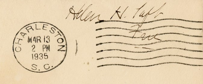 Helen Taft Free Frank, PSA/DNA Encapsulated & Graded