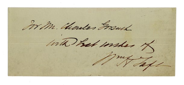 William H. Taft Clipped Signature