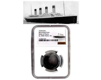 Titanic Anthracite Recovered From Shipwreck, Ex-RMS Titanic Inc.