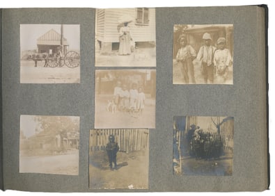 African American 19th C. Photo Album - Children, Cotton, Montgomery, AL and more!