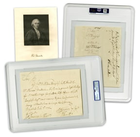 Oliver Ellsworth 1776 Pay Order to Revolutionary Colonel One Day Before Independence! PSA