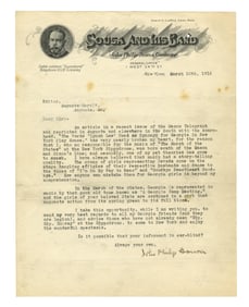 J. P. Sousa Damning TLS to Newspaper Editor: "Is it possible that your informant is ear-blind?"