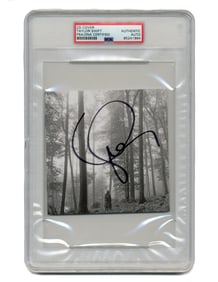 Taylor Swift Signed "Folklore" CD Insert PSA/DNA Authenticated