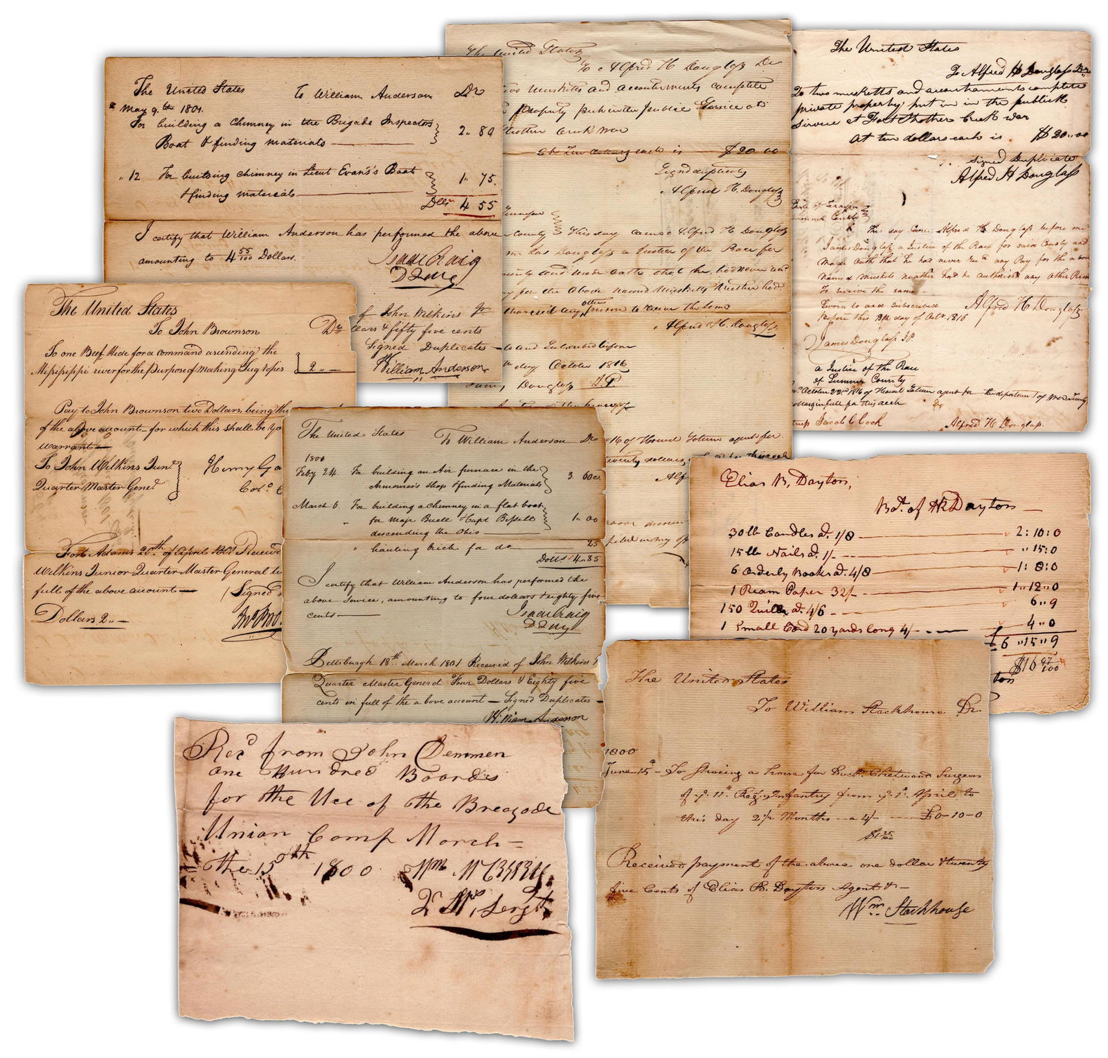 Great Military Supplies Archive, Including Muskets in the Creek War (1 of 9)