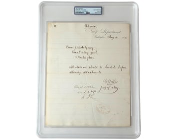 Gideon Welles Plans Post-War Logistics for Washington Navy Yard Days After Lincoln Assassination &