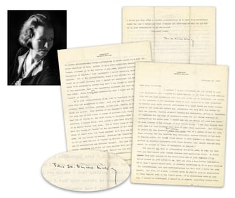 Edna St. Vincent Millay TLS on Interpretation of Her Sonnet 'Euclid' to Future Bestselling Author!