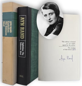 Ayn Rand Signed Sought-After Ltd. Ed. of Capitalism: The Unknown Ideal