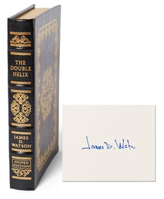 James D. Watson "The Double Helix" Signed Deluxe Edition