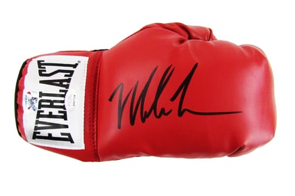 Mike Tyson Signed Boxing Glove- PSA & Fiterman Authentication!