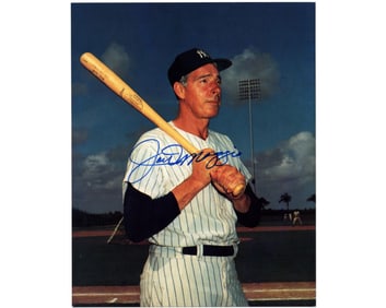 Epochal Joe DiMaggio Signed Photograph