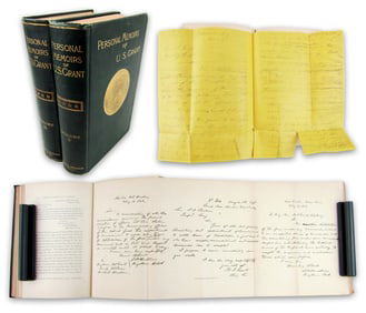 1st Ed. Two Volume Set of the "Personal Memoirs of U.S. Grant"