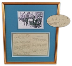 Jacqueline Bouvier Early ALS: "wish some new cavalier with curling mustachios would sweep me off my