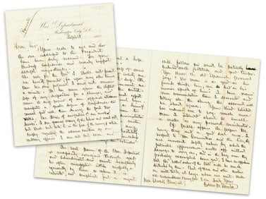 Edwin Stanton on Lincoln, Resignation Rumors, & Power of the War Dept. "In all civil wars… the