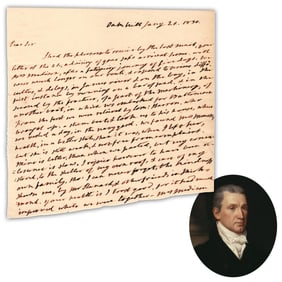 James Monroe to James Madison on Traveling Home from Virginia Constitutional Convention