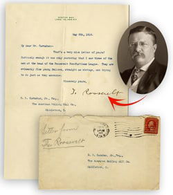 Teddy Roosevelt TLS: Roosevelt Non-Partisan League Men Are "straight as strings"